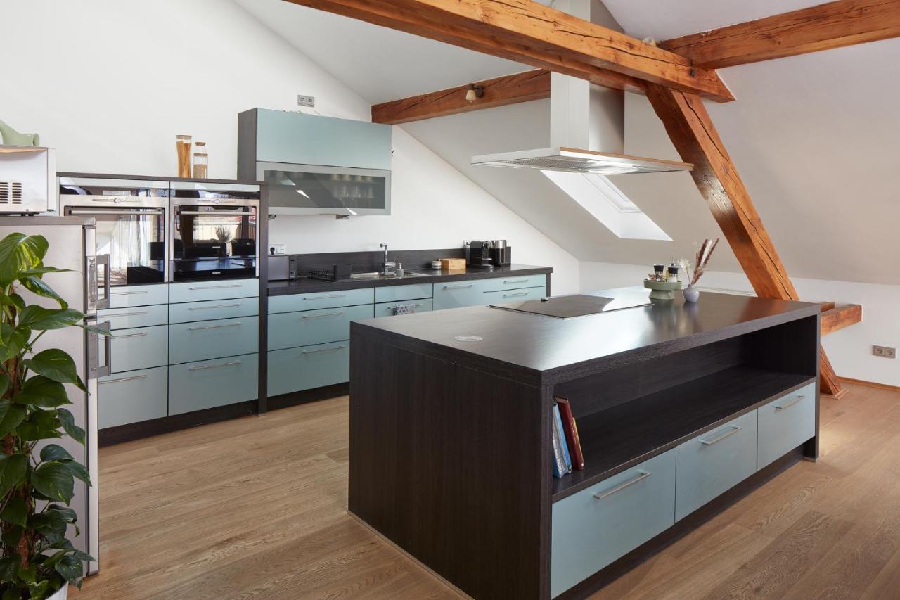 ⸨⸩ Sunset Penthouse: Messe - Siemens - Db - Man ⸨⸩ Appartement Neurenberg Buitenkant foto